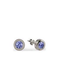 buy sterling silver and crystal set logo ladies earrings 5f22cb68bfe71