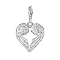 buy sterling silver charm club angel wings heart charm 5f17143d1950c