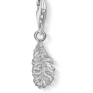 buy sterling silver charm club feather charm 5f1713c8b0be6
