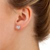 buy sterling silver crystal heart glitter studs 5f16ee17be901