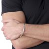 buy sterling silver mens torque bangle 5f1d846eb262c