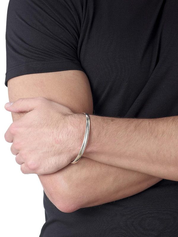 buy sterling silver mens torque bangle 5f1d846eb262c