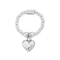 buy sterling silver mini puffed heart ring 5f1adfa7b5c64