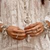 buy sterling silver noodle ball open heart angel wing bracelet 5f159af783f10