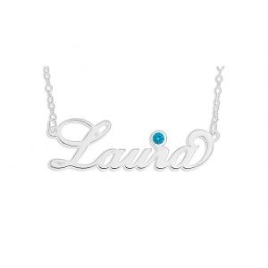 buy sterling silver personalised birthstone necklace 5f16ec24c4628