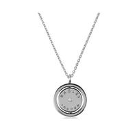 buy sterling silver spinner pendant ladies necklace 5f16ec2d3cc33