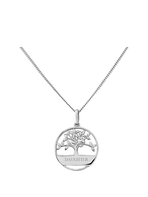 buy sterling silver tree of life design personalised pendant 5f1daf8467828