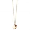 buy swarovski birthstone gold plated silver silver engravable pendant necklace 5f16ecaa70038