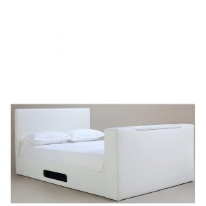 buy talbot faux leather tv bed frame with mattress options buy and save 5f1906d9c591a