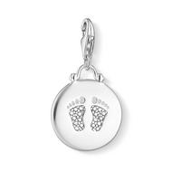 buy thomas sabo charm club silver baby footsteps charm 5f1714f5a663c