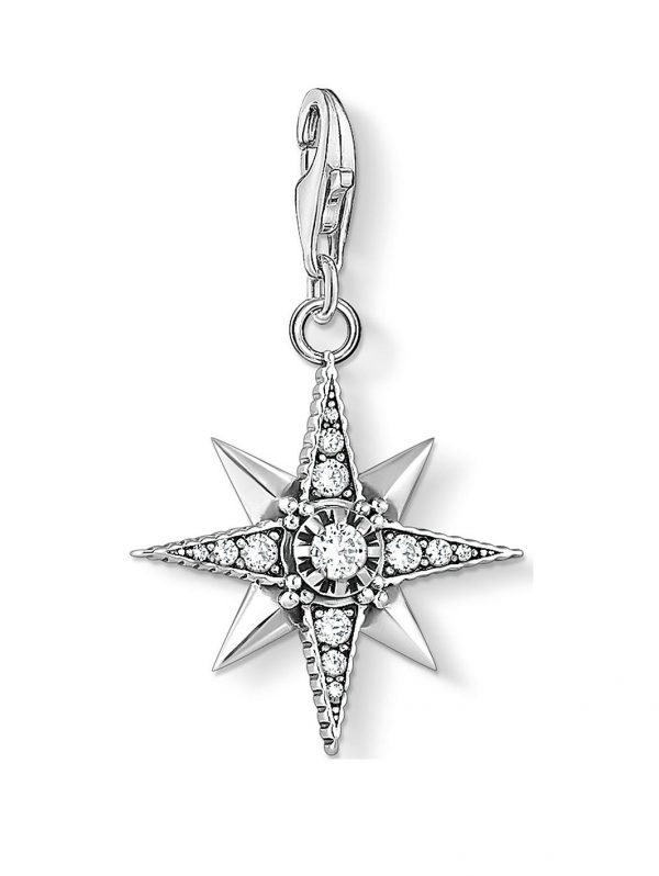 buy thomas sabo sterling silver cubic zirconia star charm 5f15c2974f562