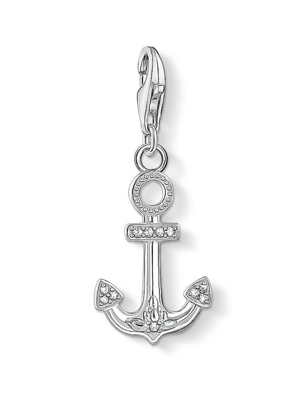 buy thomas sabo zirconia anchor charm 5f17150d4a70e