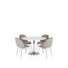 buy trumpet 116 5 cm dining table 4 penny velvet chairs 5f1a6748d143d