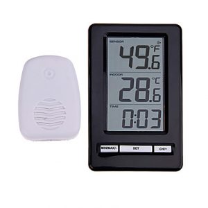 buy ts ws 47 wireless digital thermometer indoor outdoor thermometer time display clock table stand weather station 07467430 5f194df7e9f86