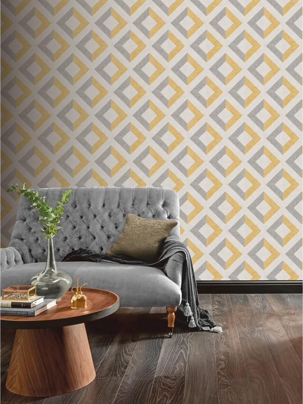 buy urban geo metallic wallpaper 5f1fc0de4eba0