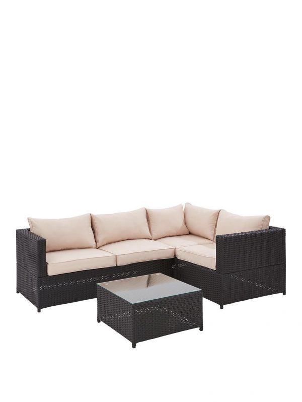 buy vancouver 3 piece corner rattan set 5f1bc6c685a0f
