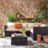 buy vancouver 3 piece corner rattan set 5f1bc6c750651