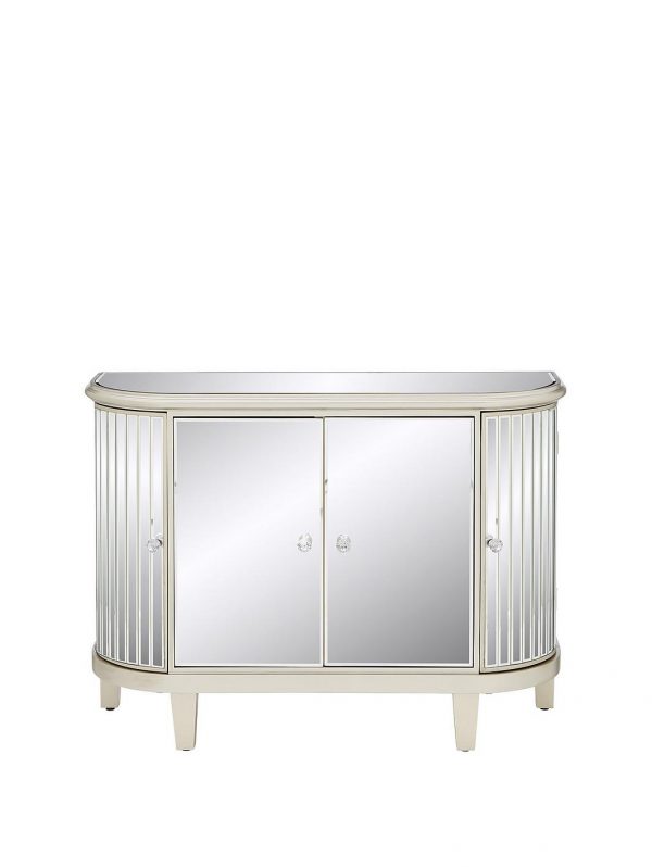 buy venetian 4 door curved glass sideboard 5f17c5b1aefa2