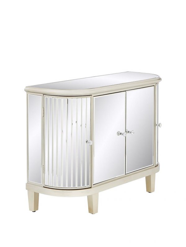 buy venetian 4 door curved glass sideboard 5f17c5b5e1855