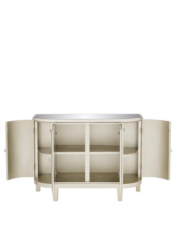 buy venetian 4 door curved glass sideboard 5f17c5b838354
