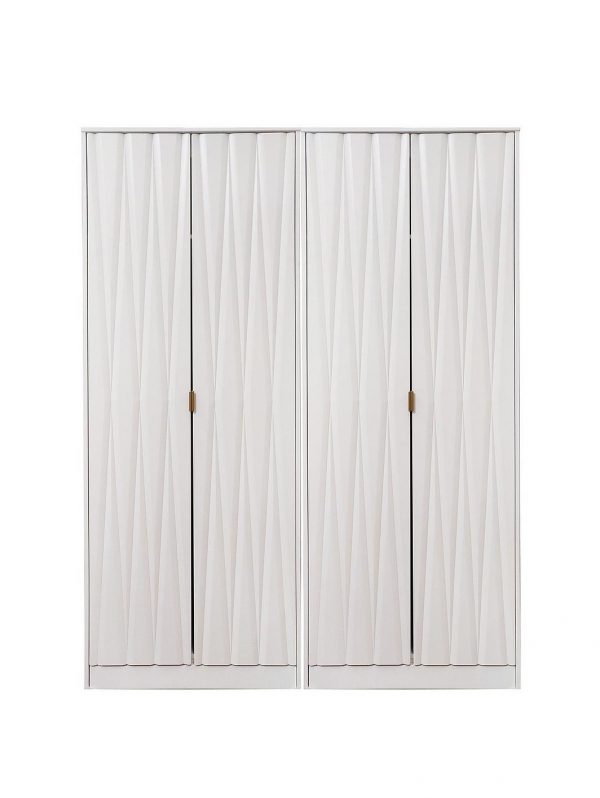 buy versailles part assembled 4 door wardrobe 5f1a5a36b050a
