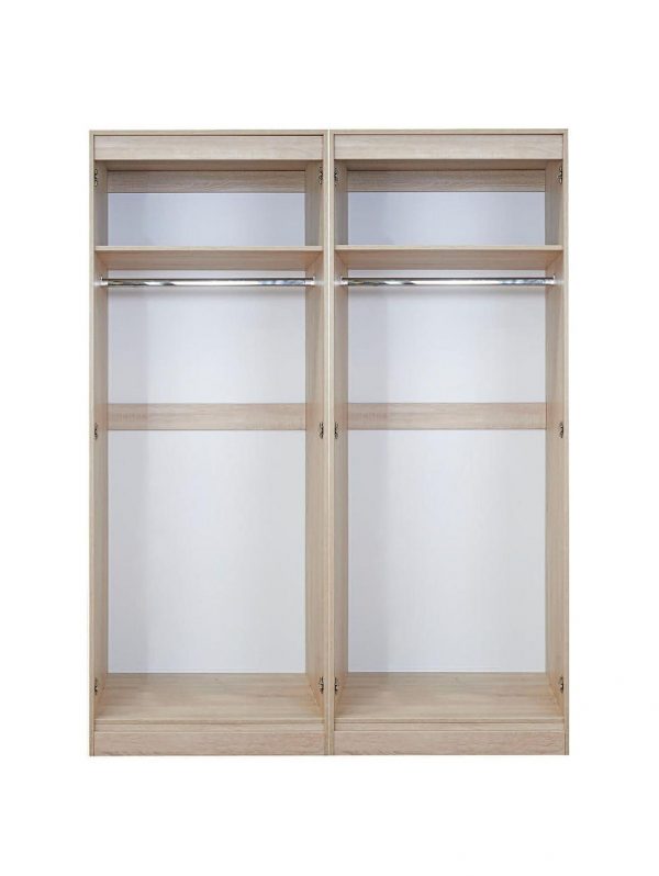 buy versailles part assembled 4 door wardrobe 5f1a5a3b2c9e1