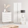 buy versailles part assembled 4 piece package 4 door wardrobe 5 drawer chest and 2 bedside chests 5f17bca2b6593
