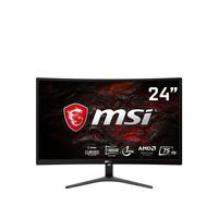 pc special sale optix g241vc 24in 1ms 75hz curved console gaming monior black 5f070b16739af