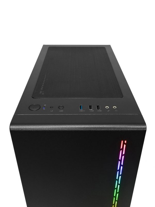 pc special sale stalker rt intel core i5 8gb ram 1tb hard drive 120gb ssd 6gb nvidia geforce gtx 1660 graphics gaming desktop black 5efdc0e74616e