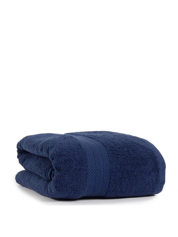 selling 100 cotton 450 gsm quick dry jumbo bath sheet navy 5efeecc7c36bf