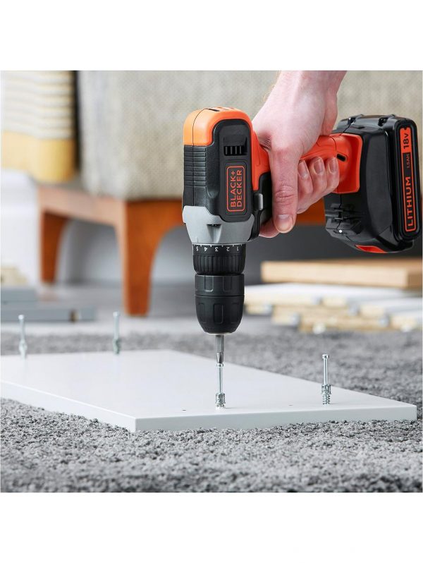 selling 18v lithium ion cordless drill drive with 2 batteries 165 accessories with kitbox 5f057bf5cfc90