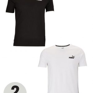 selling 2 pack essentials small logo t shirt black white 5efee862d29af