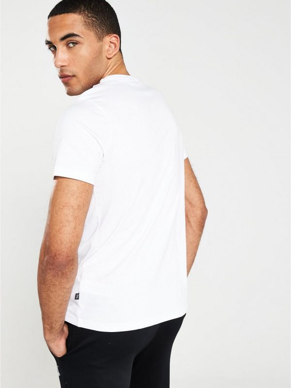 selling 2 pack essentials small logo t shirt black white 5efee864321f7