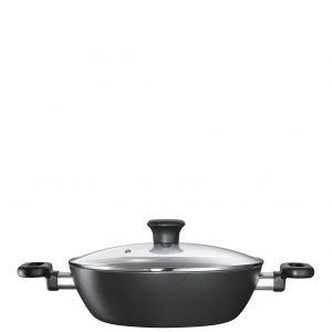 selling 26cm kadai and glass lid black 5f05b63c95571
