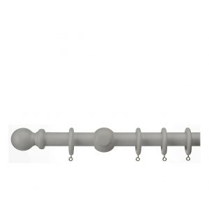 selling 28 mm ball finial wooden curtain pole 5f0197ef814d4