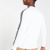 selling 3 stripe long sleeve t shirt white 5efc81cf33fa0