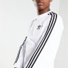 selling 3 stripe long sleeve t shirt white 5efc81d0a3577