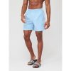 selling 3 stripe swim shorts blue 5f018869e971d