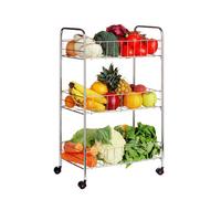 selling 3 tier food storage cart 5f043134f1456