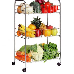 selling 3 tier food storage cart 5f04313668880