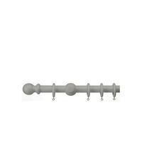 selling 35 mm ball finial wooden curtain pole 5f01944396783