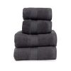 selling 4 piece 100 cotton 450 gsm quick dry towel bale dark grey 5efeec99dd4d1