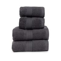 selling 4 piece 100 cotton 450 gsm quick dry towel bale dark grey 5efeec99dd4d1