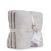 selling 4 piece 100 cotton 450 gsm quick dry towel bale light grey 5efeecd255db0