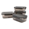 selling 4 piece rectangular container set grey 5f04319409651