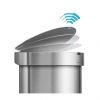 selling 45 litre single compartment semi round sensor bin brushed stainless steel 5f043186365da
