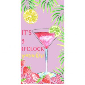 selling 5 oclock somewhere cotton velour beach towel 5efeec54442b7