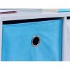 selling 6 cube storage unit blue white 5f04124864562
