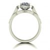 selling 9ct gold 1 75ct equivalent total cushion cut ring set 5efc6485049ee