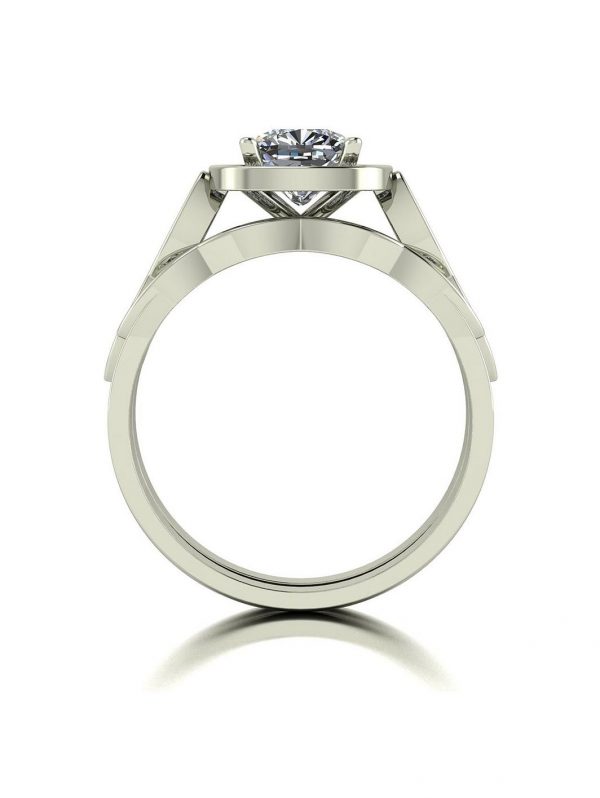 selling 9ct gold 1 75ct equivalent total cushion cut ring set 5efc6485049ee